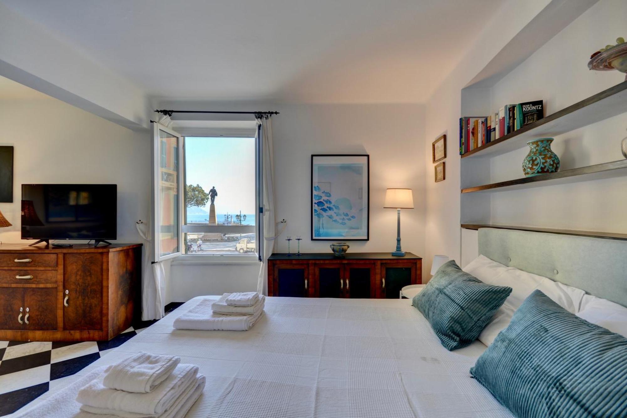 Апартаменты Balcony Sea View Санта-Маргерита-Лигуре Экстерьер фото